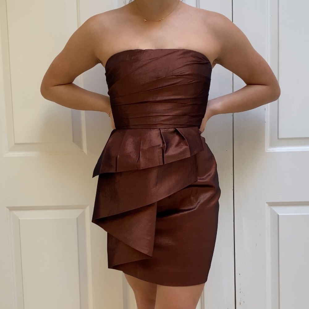 Calvin Klein Brown Cocktail Dress